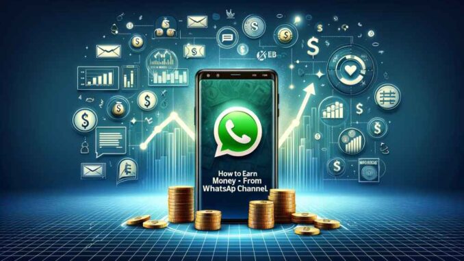 How to earn money from WhatsApp Channel